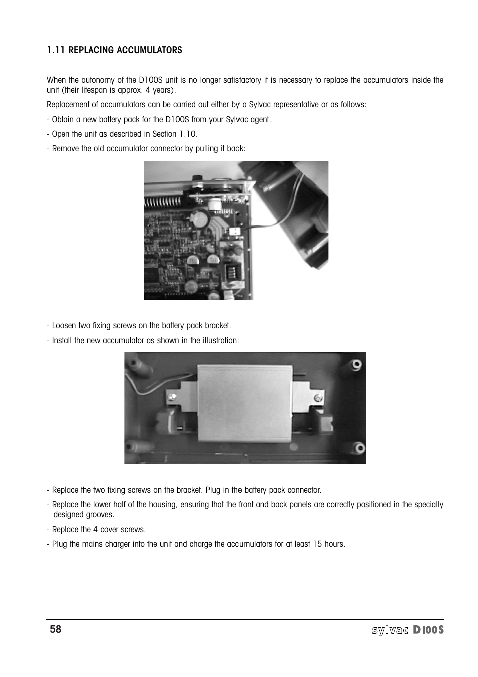 Bowers Group Sylvac D100S Readouts User Manual | Page 59 / 74