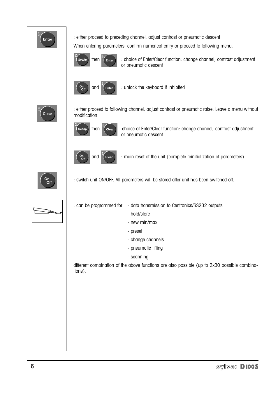 Bowers Group Sylvac D100S Readouts User Manual | Page 7 / 74