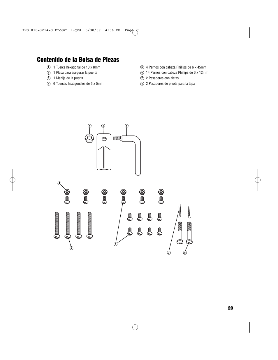 Brinkmann PROFESSIONAL STAINLESS STEEL Charcoal Grill User Manual | Page 21 / 36
