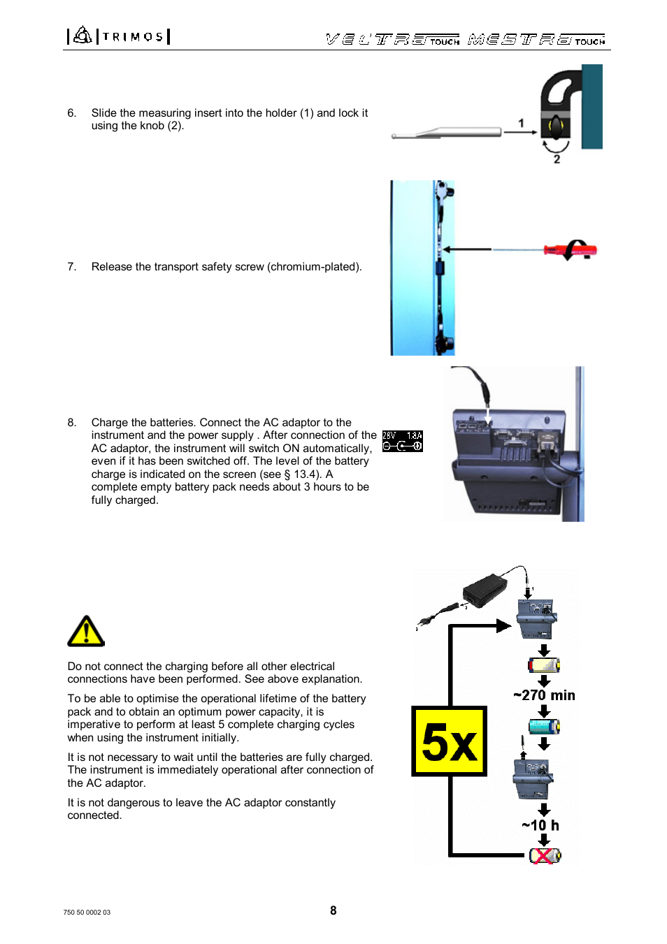 Bowers Group Trimos Vectra Height Gauges User Manual | Page 8 / 41