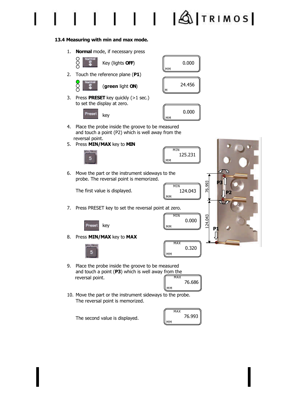 Bowers Group Trimos V+ Series Height Gauges User Manual | Page 16 / 32