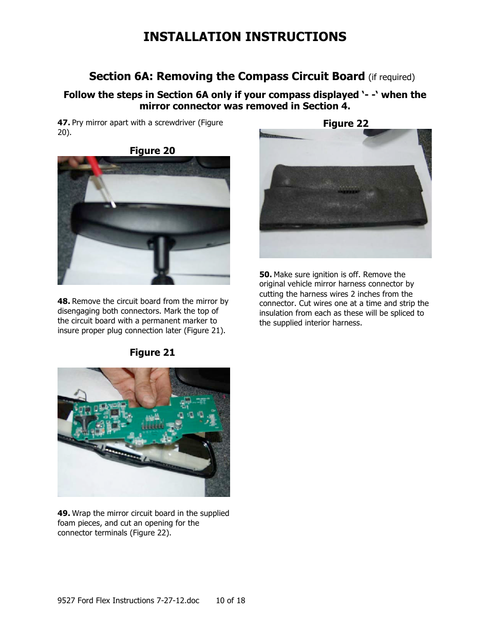 Installation instructions | Brandmotion 1008-9527-V1 User Manual | Page 10 / 18