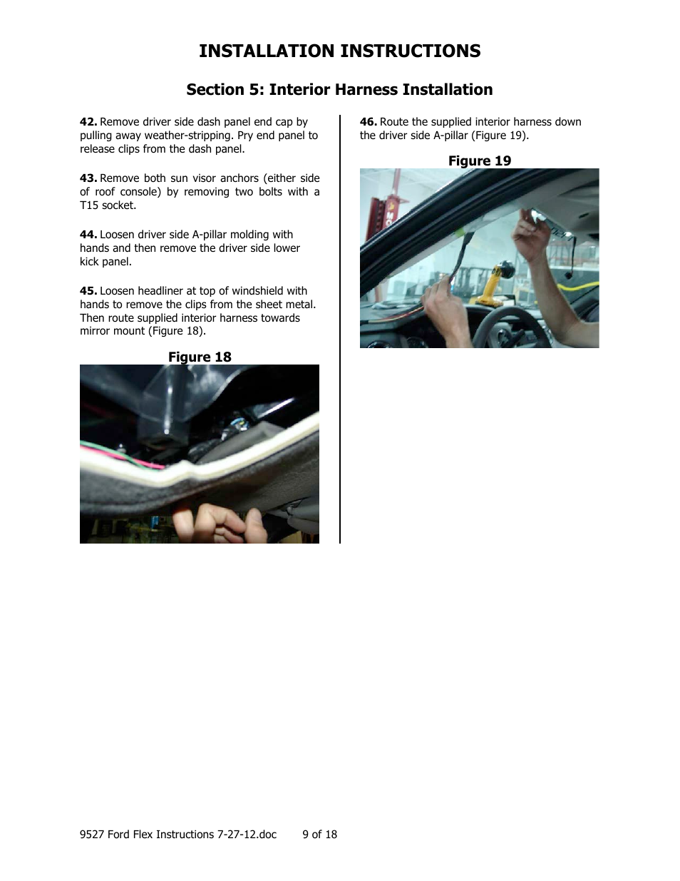 Installation instructions | Brandmotion 1008-9527-V1 User Manual | Page 9 / 18