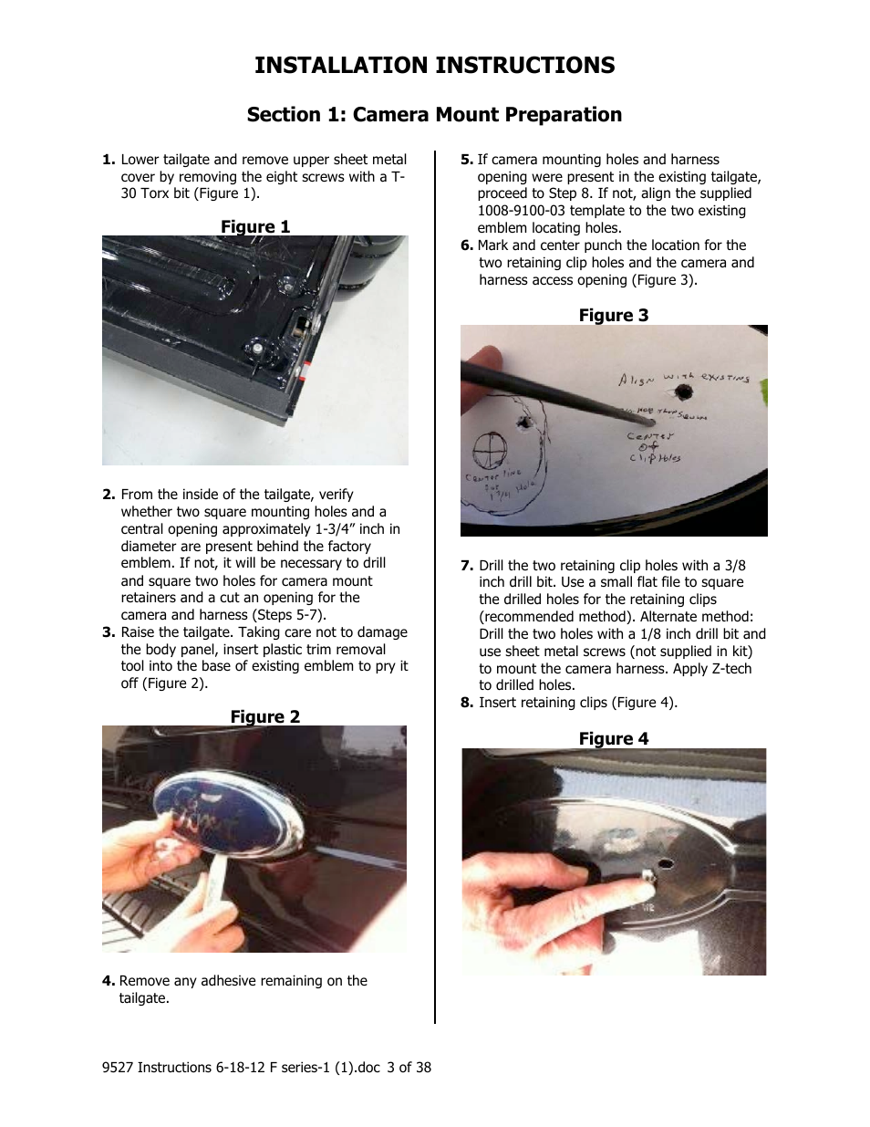 Installation instructions | Brandmotion 1008-9527-V2 User Manual | Page 3 / 38
