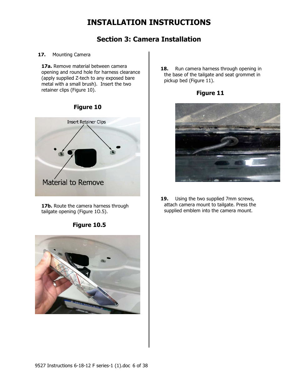 Installation instructions | Brandmotion 1008-9527-V2 User Manual | Page 6 / 38
