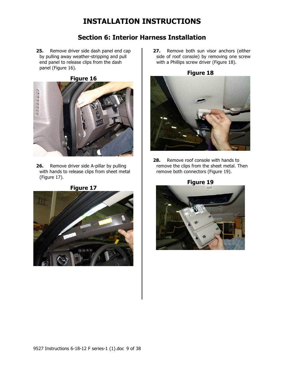 Installation instructions | Brandmotion 1008-9527-V2 User Manual | Page 9 / 38