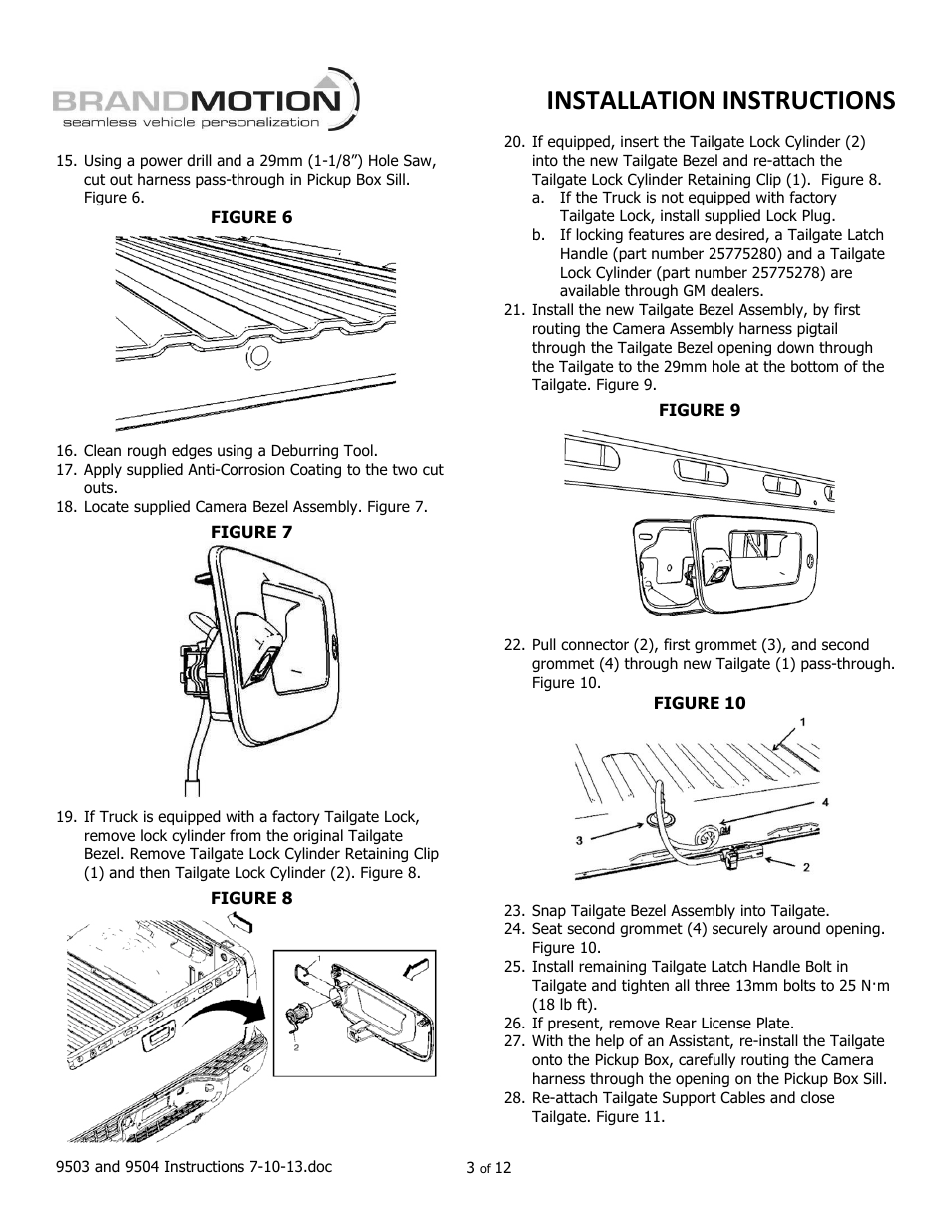 Installation instructions | Brandmotion 9002-9504-V2 User Manual | Page 3 / 12