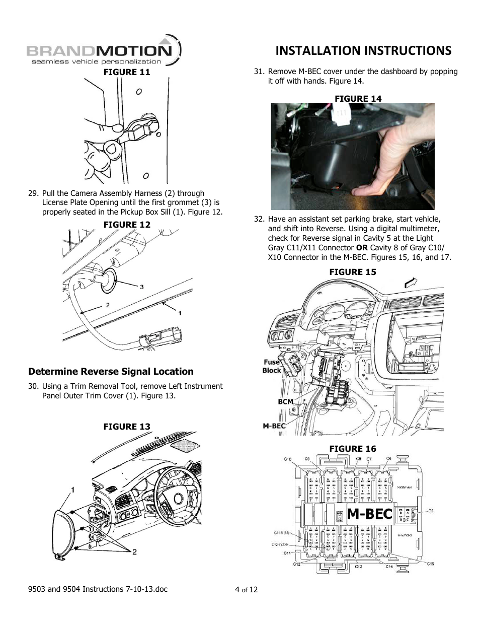 Installation instructions | Brandmotion 9002-9504-V2 User Manual | Page 4 / 12