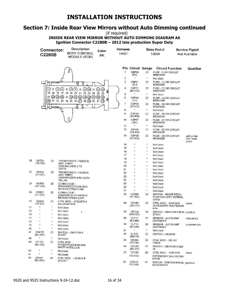 Installation instructions | Brandmotion 1008-9525-V2 User Manual | Page 16 / 34