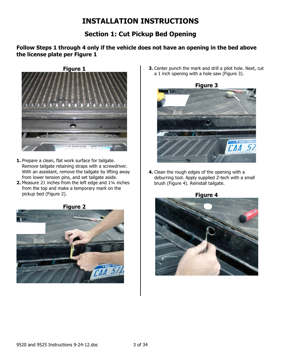 Installation instructions | Brandmotion 1008-9525-V2 User Manual | Page 3 / 34