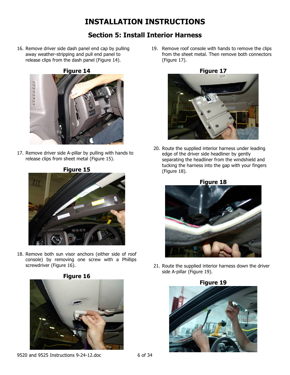 Installation instructions | Brandmotion 1008-9525-V2 User Manual | Page 6 / 34