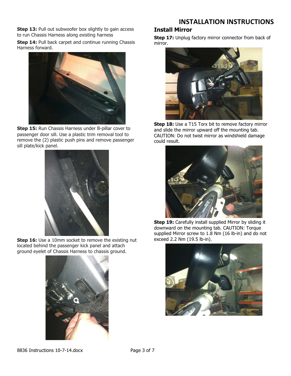 Installation instructions | Brandmotion 9002-8836 User Manual | Page 3 / 7