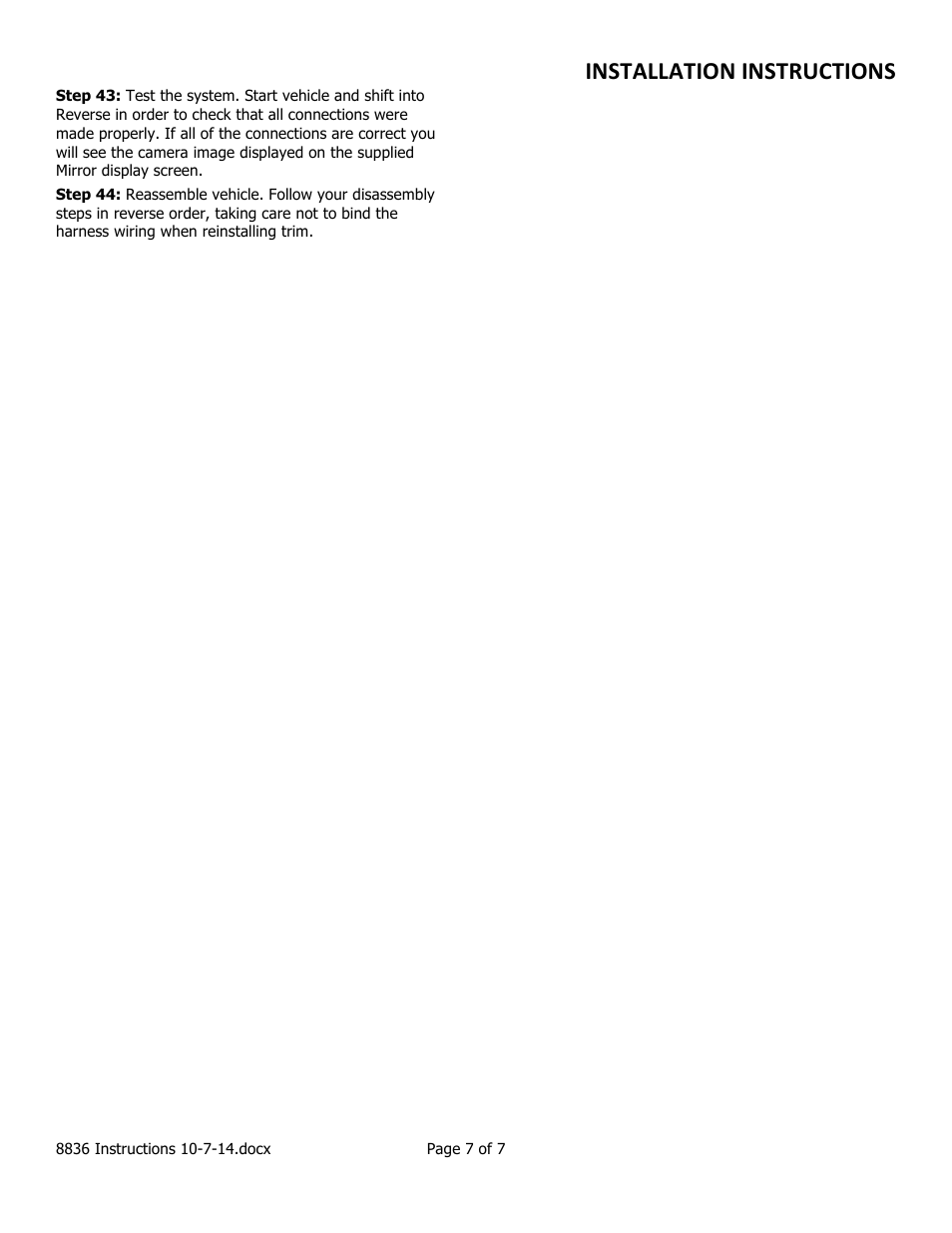 Installation instructions | Brandmotion 9002-8836 User Manual | Page 7 / 7