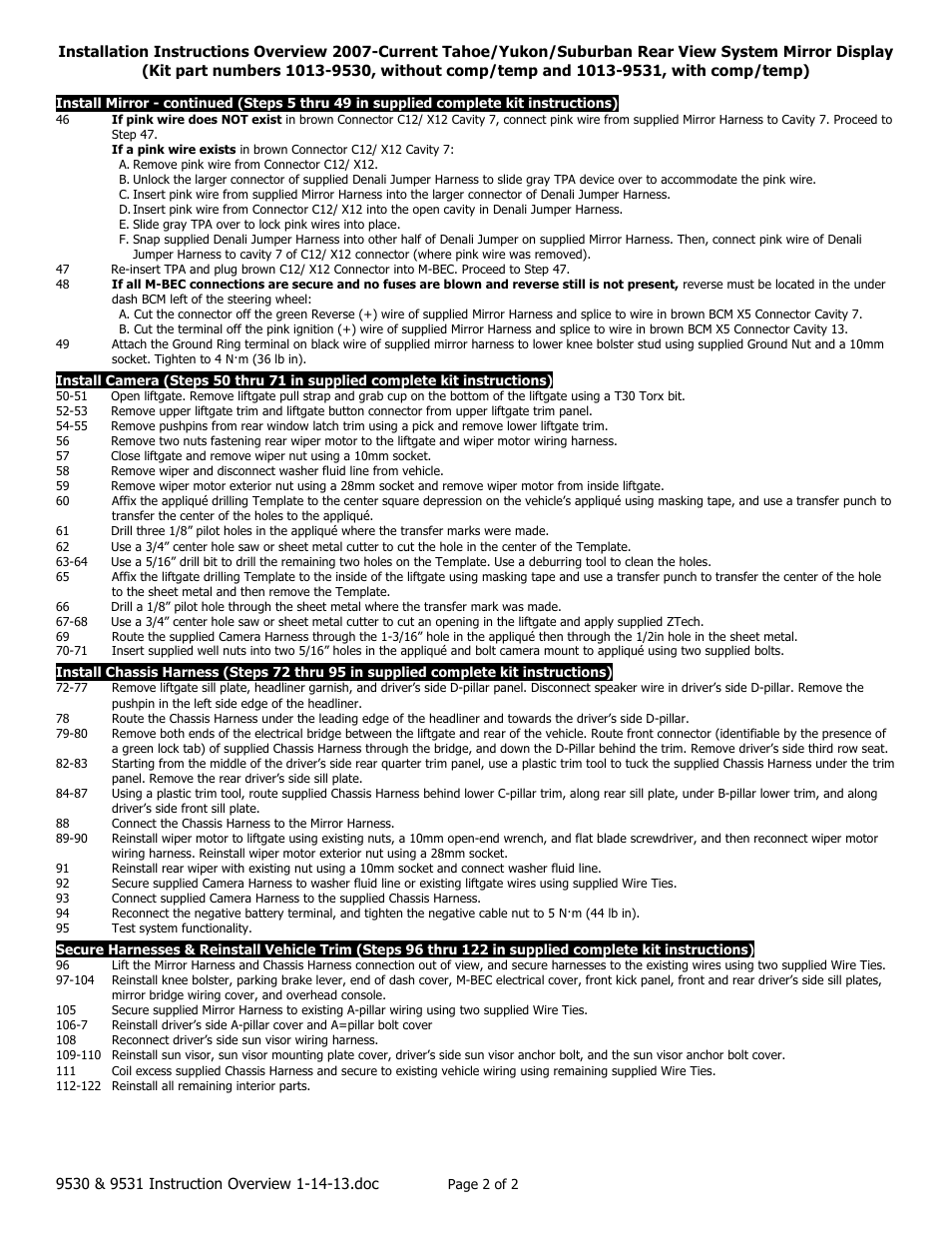 Brandmotion 1013-9531-V1 User Manual | Page 2 / 2