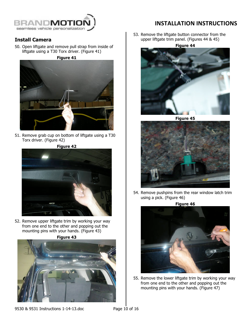 Installation instructions | Brandmotion 1013-9531-V2 User Manual | Page 10 / 16