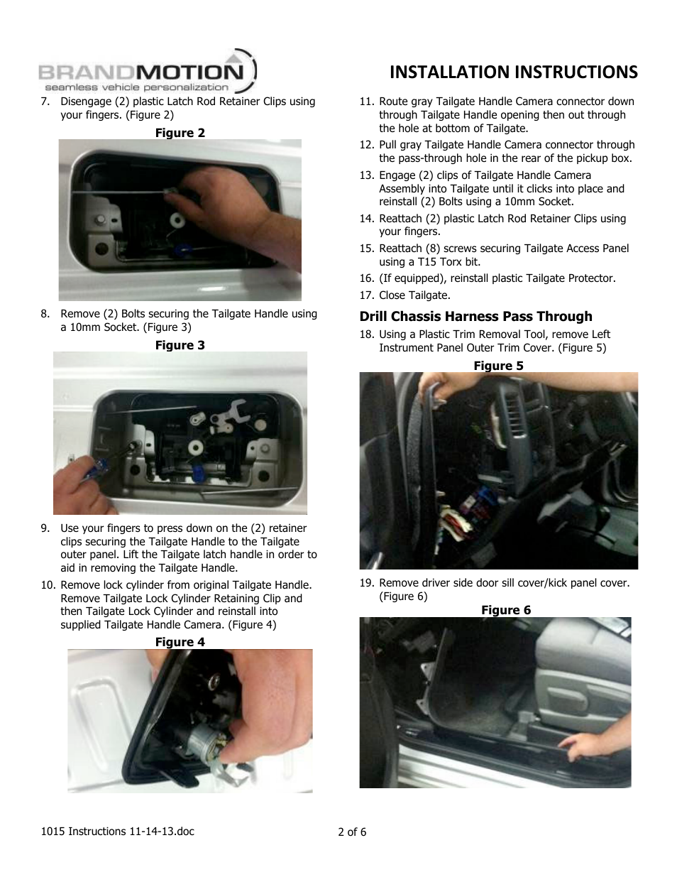 Installation instructions | Brandmotion 9002-1015 User Manual | Page 2 / 6