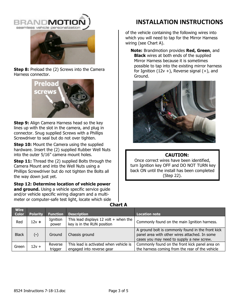 Installation instructions | Brandmotion 9002-8524 User Manual | Page 3 / 5