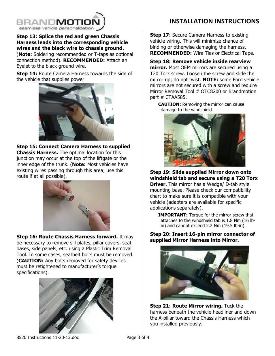Installation instructions | Brandmotion 9002-8520 User Manual | Page 3 / 4