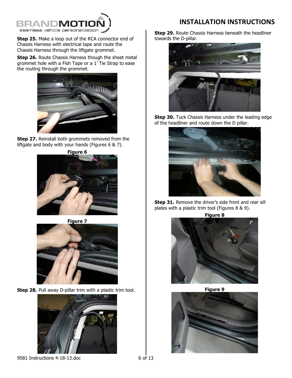 Installation instructions | Brandmotion 1022-9590 User Manual | Page 6 / 13