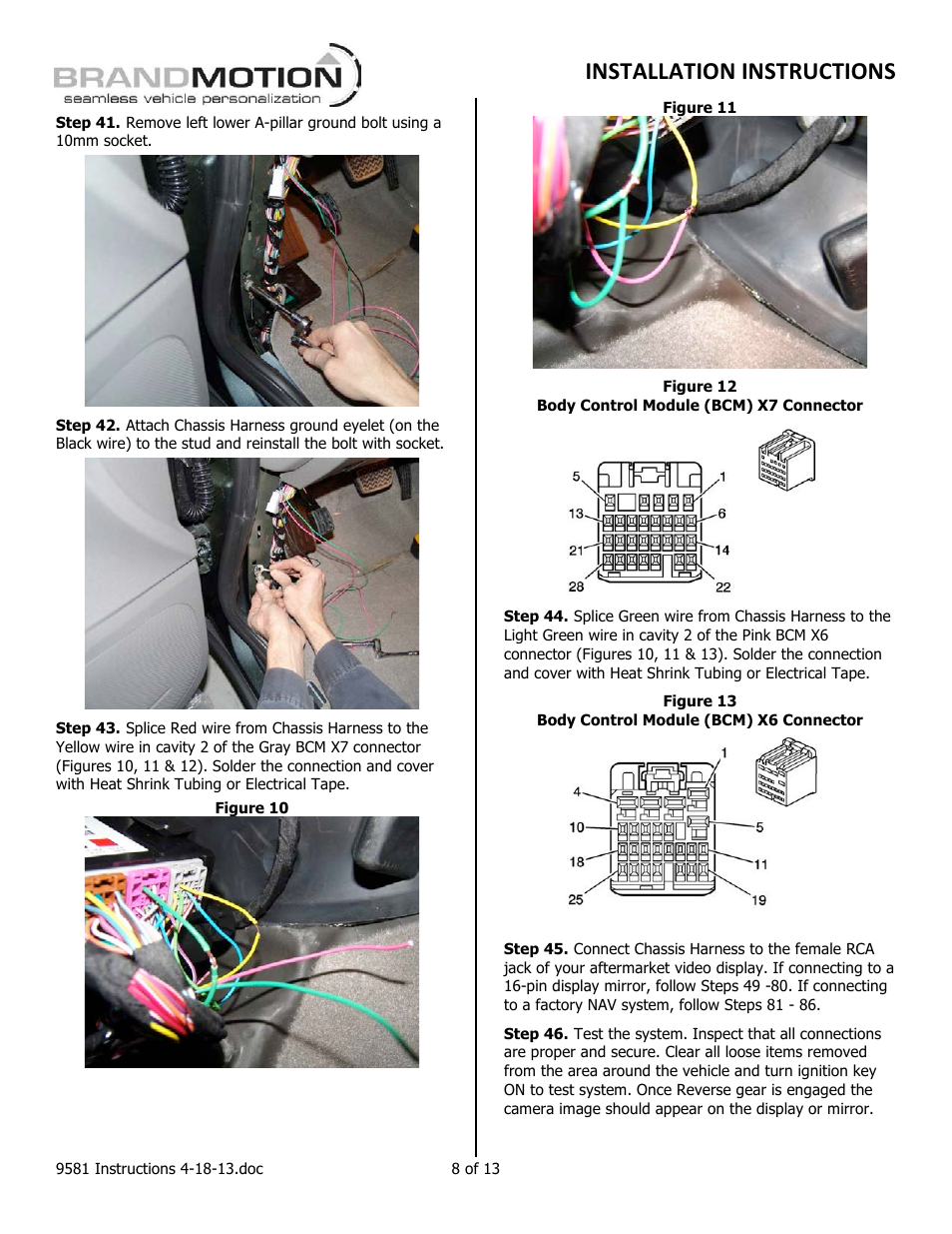 Installation instructions | Brandmotion 1022-9590 User Manual | Page 8 / 13