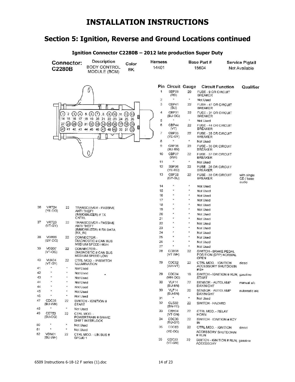 Installation instructions | Brandmotion 1008-6509-V1 User Manual | Page 14 / 23