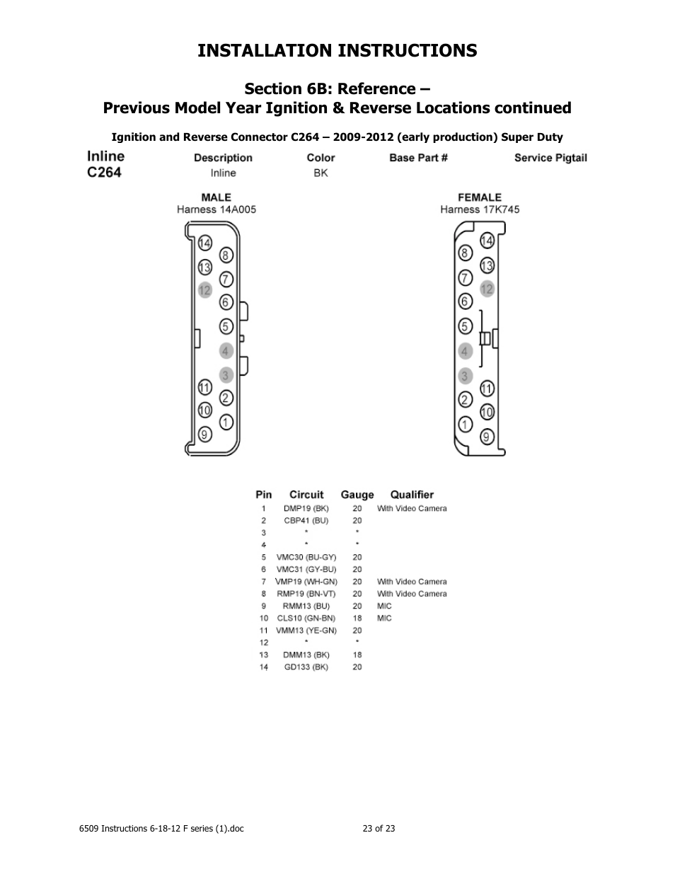 Installation instructions | Brandmotion 1008-6509-V1 User Manual | Page 23 / 23