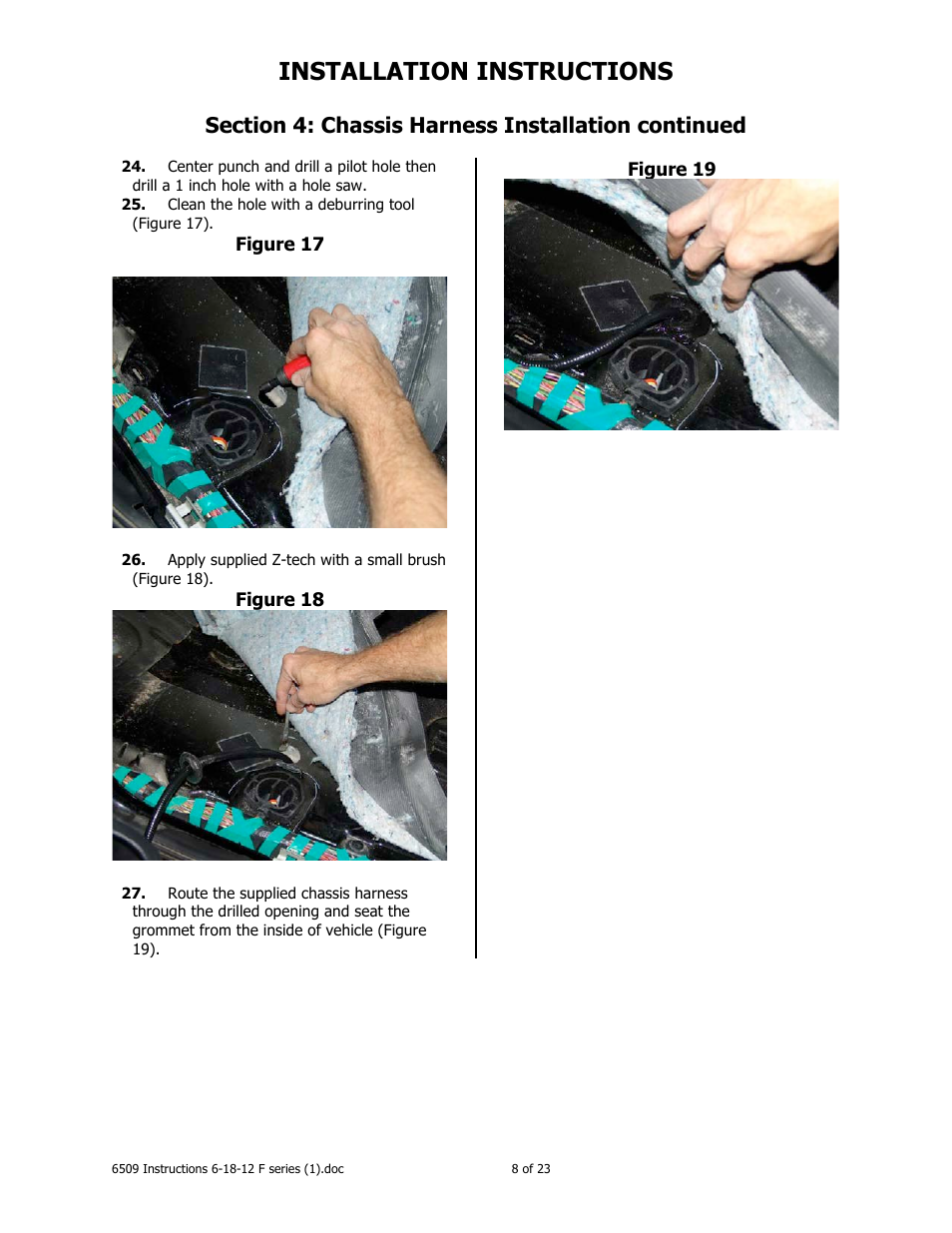 Installation instructions | Brandmotion 1008-6509-V1 User Manual | Page 8 / 23