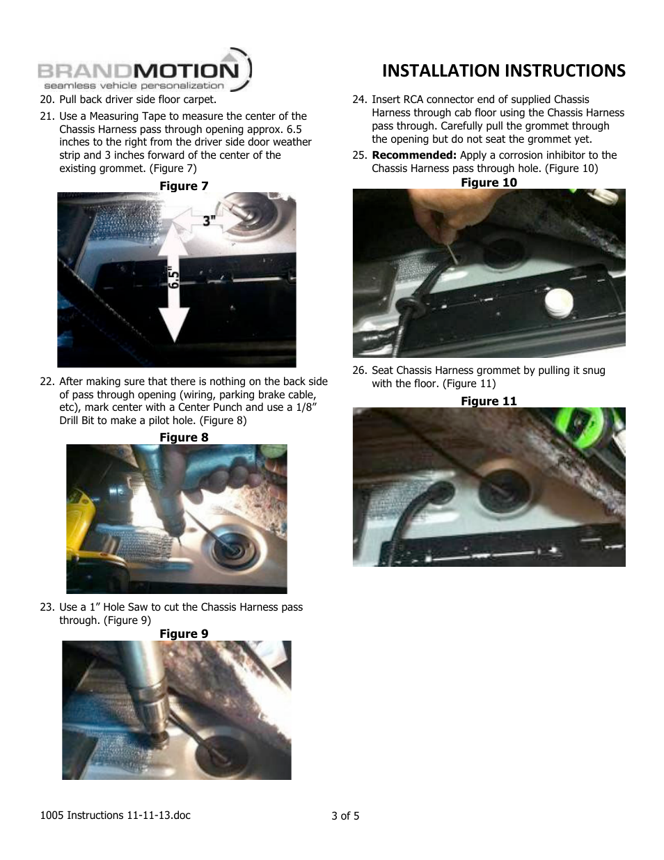 Installation instructions | Brandmotion 9002-1005 User Manual | Page 3 / 5