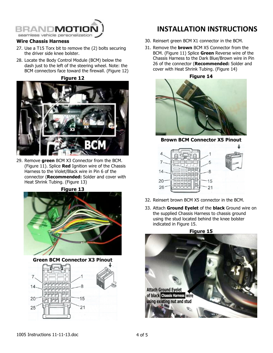 Installation instructions | Brandmotion 9002-1005 User Manual | Page 4 / 5