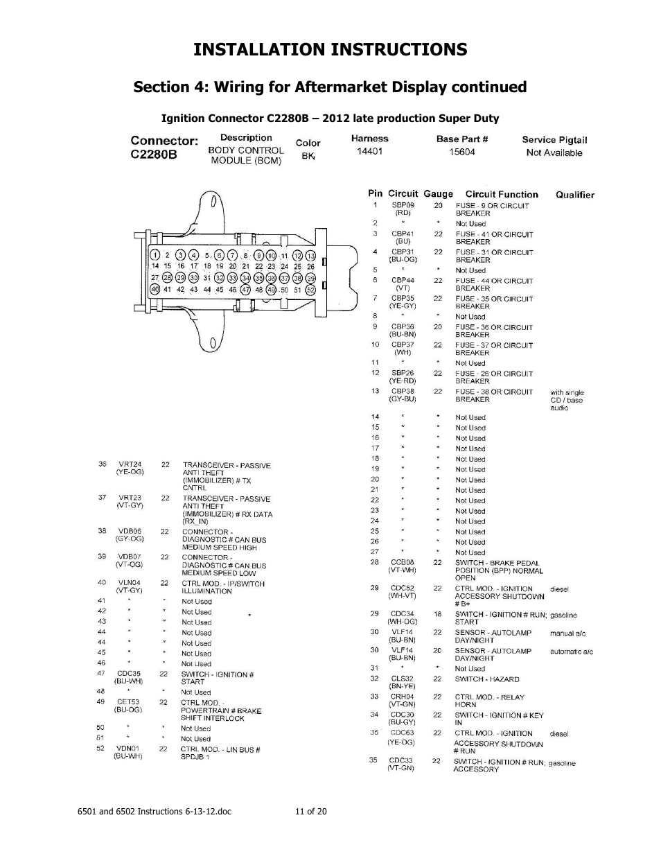 Installation instructions | Brandmotion 1008-6502 User Manual | Page 11 / 20