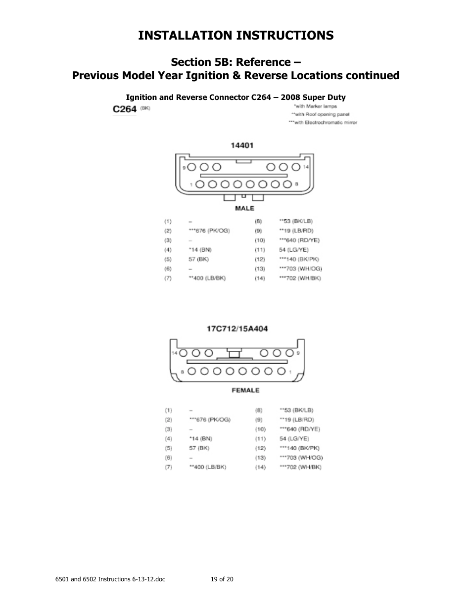 Installation instructions | Brandmotion 1008-6502 User Manual | Page 19 / 20