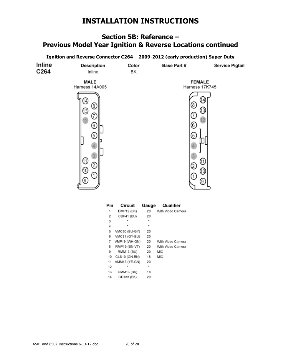 Installation instructions | Brandmotion 1008-6502 User Manual | Page 20 / 20