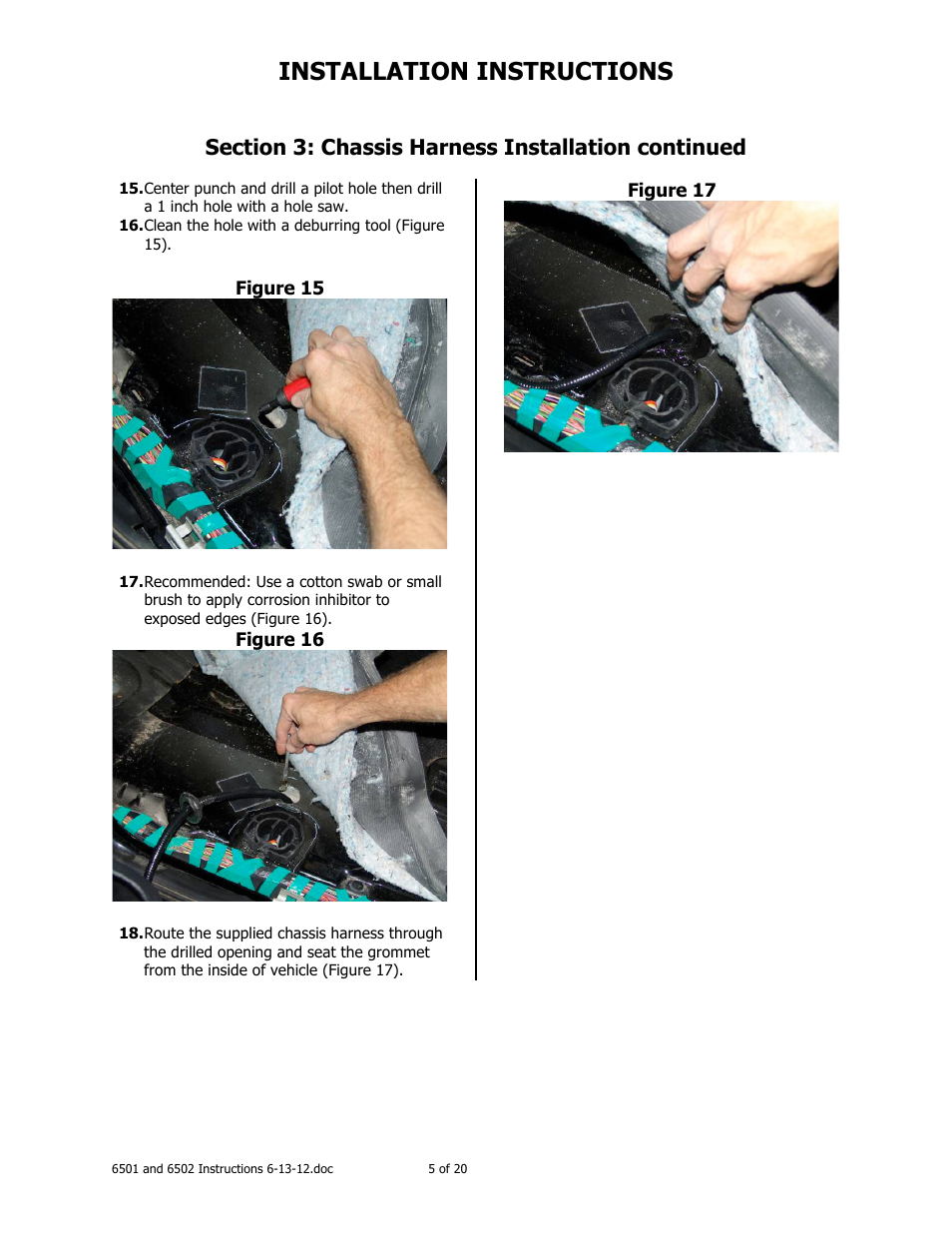 Installation instructions | Brandmotion 1008-6502 User Manual | Page 5 / 20