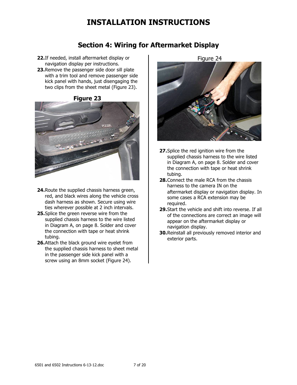 Installation instructions | Brandmotion 1008-6502 User Manual | Page 7 / 20