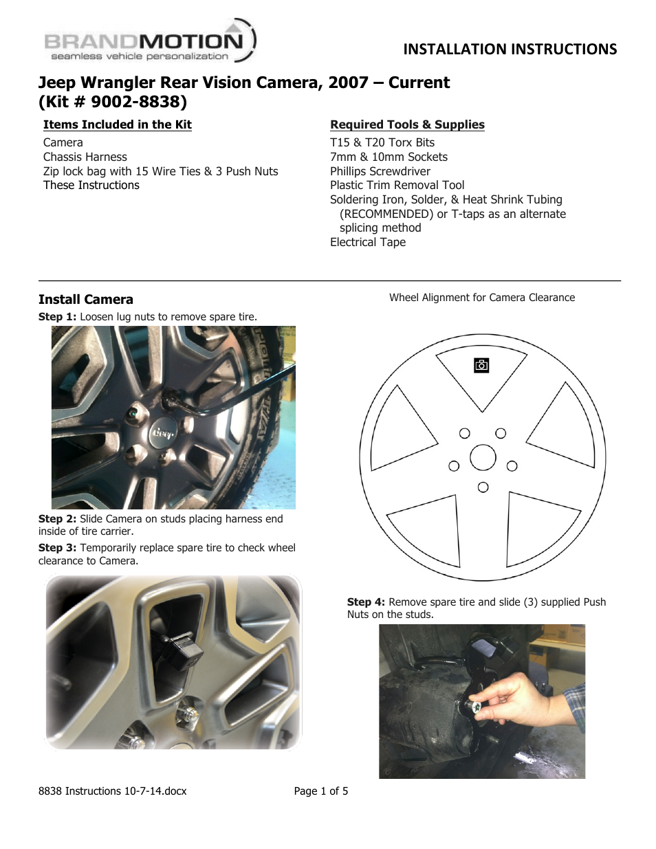 Brandmotion 9002-8838 User Manual | 5 pages