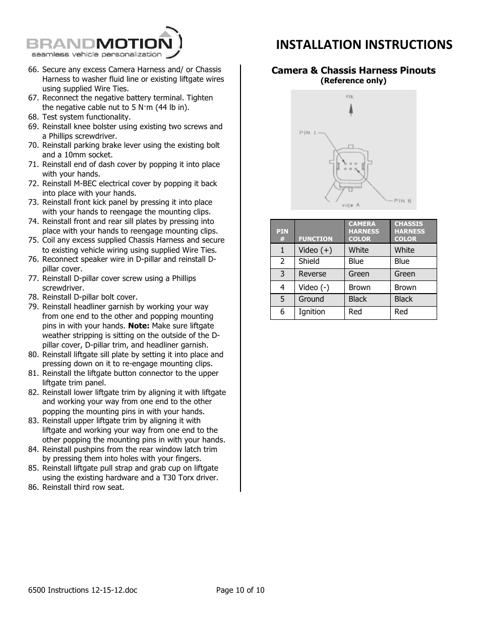 Brandmotion 9002-6500-V2 User Manual | Page 10 / 10