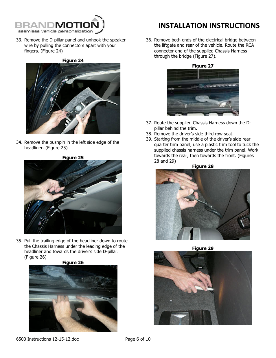 Installation instructions | Brandmotion 9002-6500-V2 User Manual | Page 6 / 10