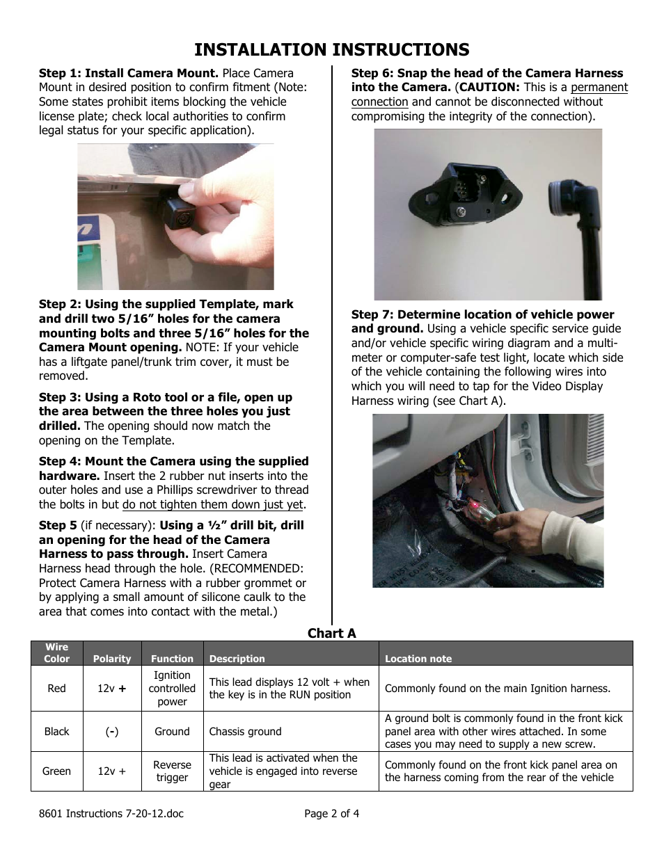 Installation instructions | Brandmotion 9002-8601 User Manual | Page 2 / 4