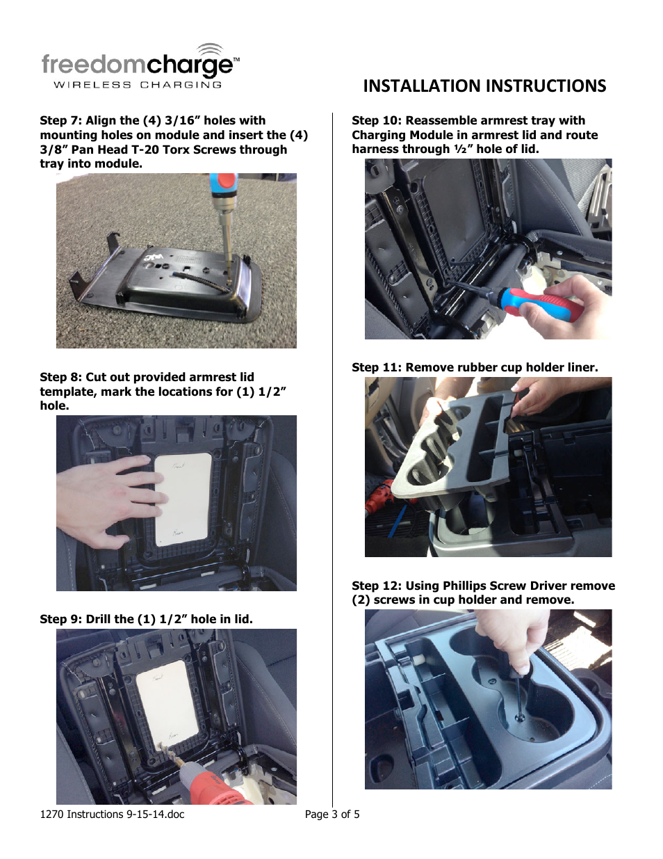 Installation instructions | Brandmotion FDMC-1270 User Manual | Page 3 / 5