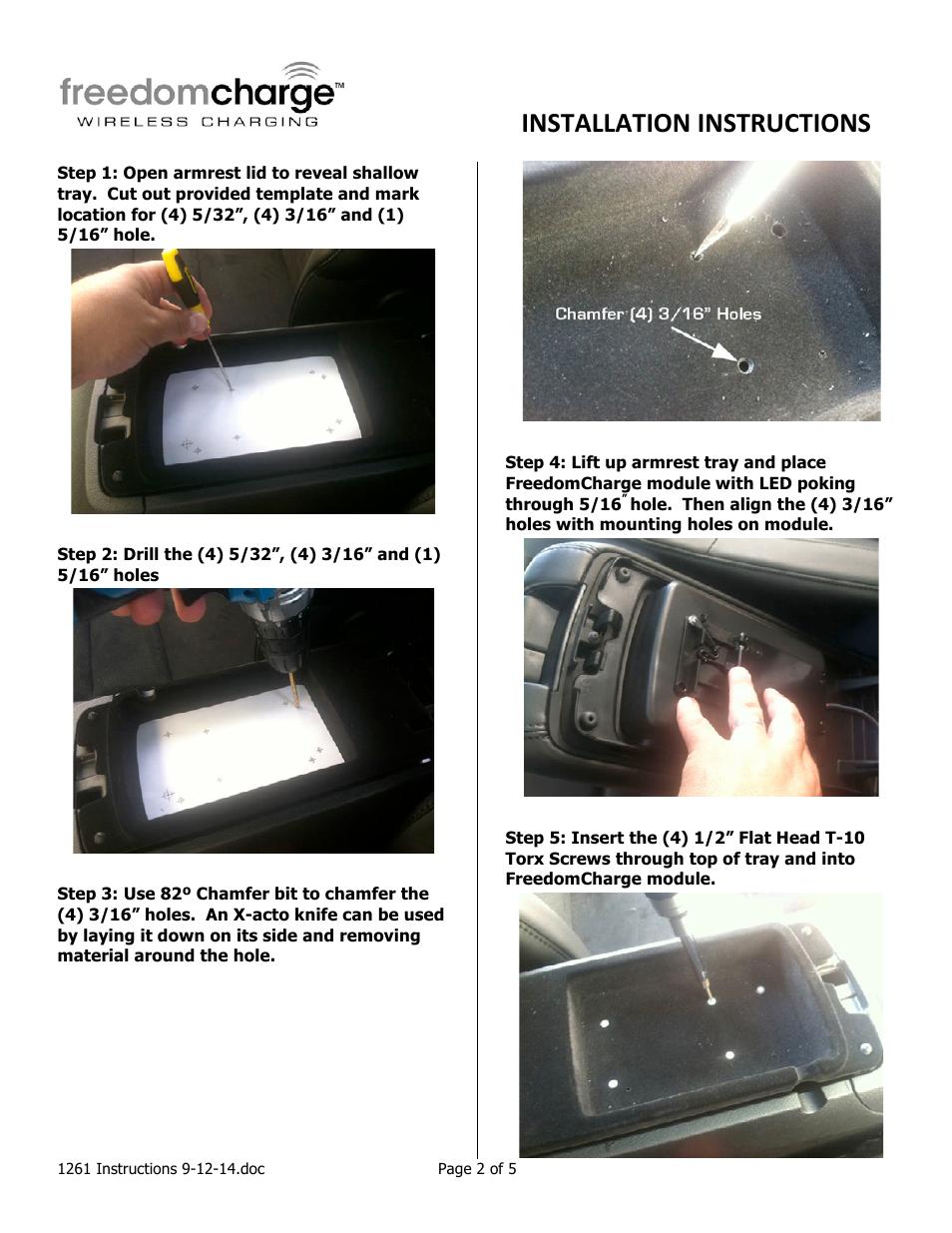 Installation instructions | Brandmotion FDMC-1261 User Manual | Page 2 / 5