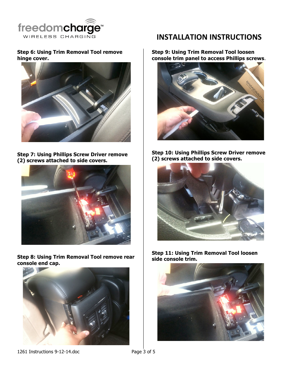 Installation instructions | Brandmotion FDMC-1261 User Manual | Page 3 / 5