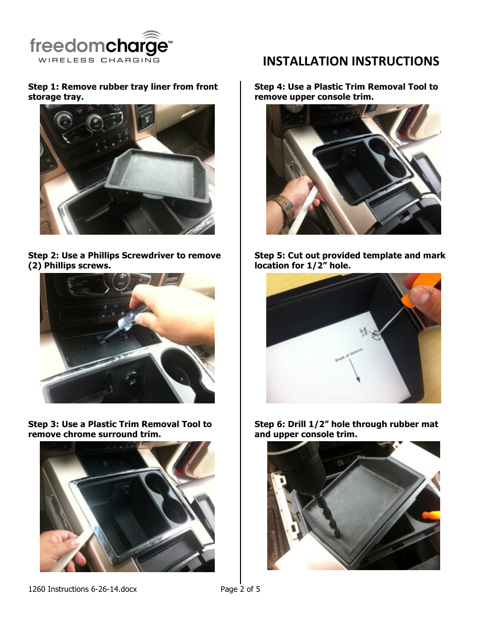 Installation instructions | Brandmotion FDMC-1260 User Manual | Page 2 / 5
