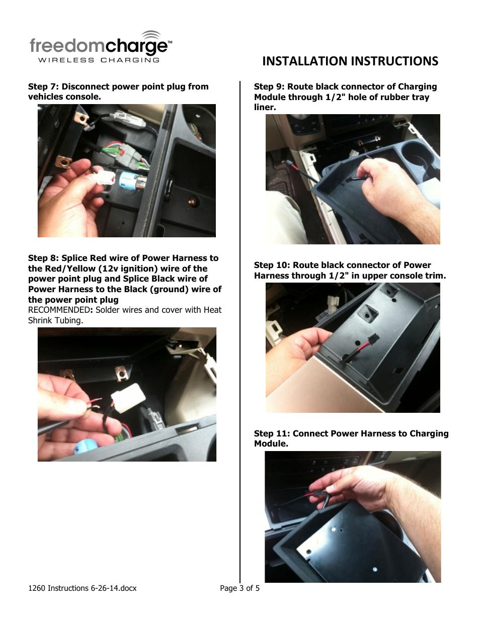 Installation instructions | Brandmotion FDMC-1260 User Manual | Page 3 / 5