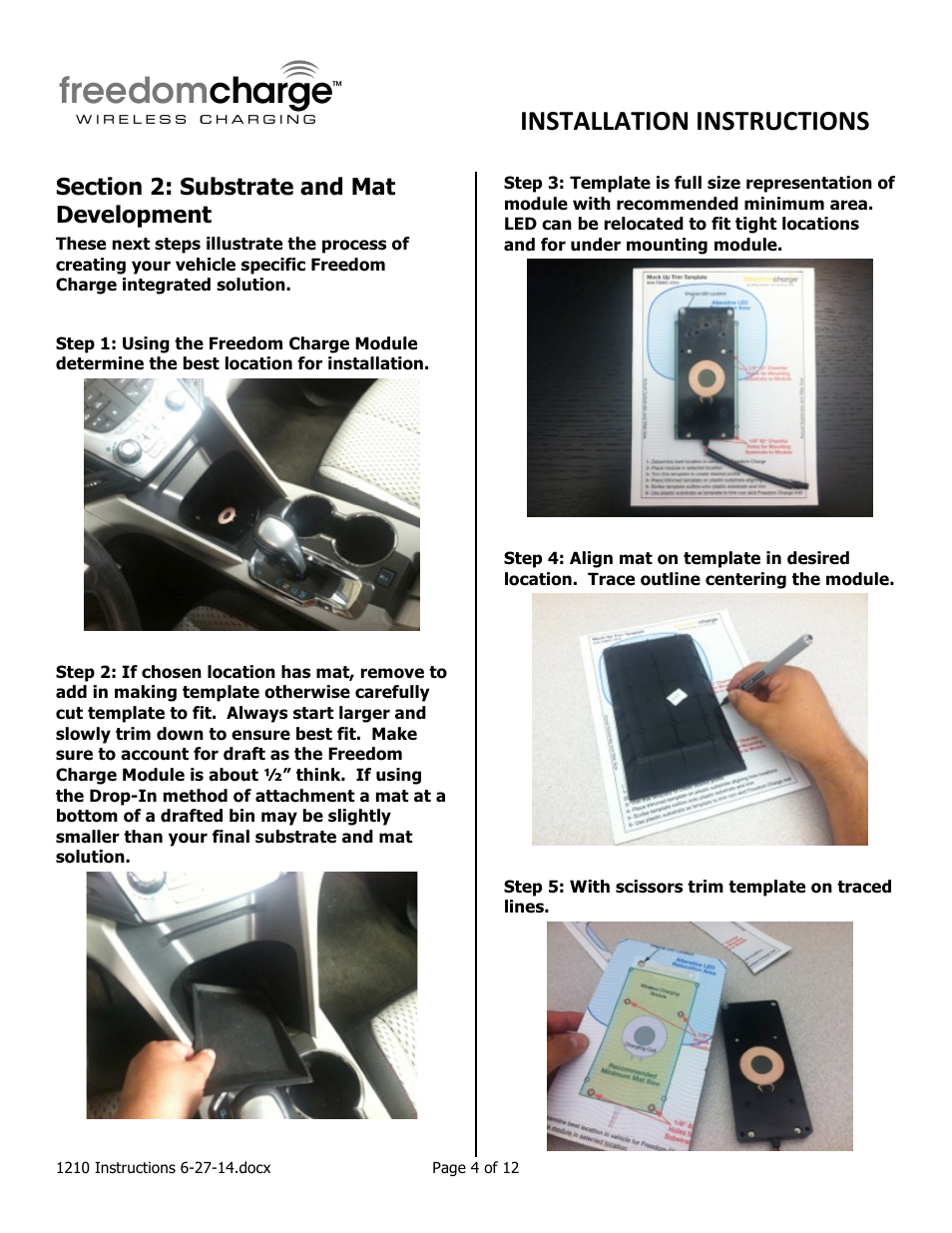 Installation instructions | Brandmotion FDMC-1210 User Manual | Page 4 / 12