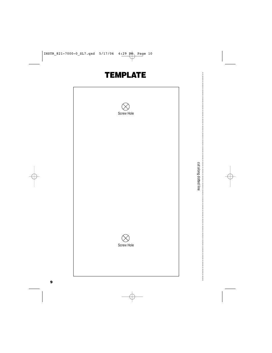 Template | Brinkmann Sl 7 User Manual | Page 10 / 12