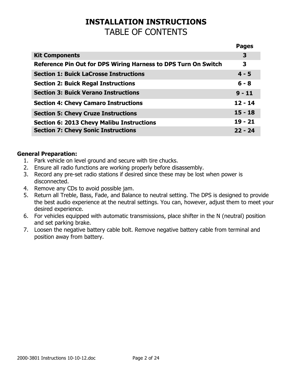 Brandmotion 2000-3801 User Manual | Page 2 / 24