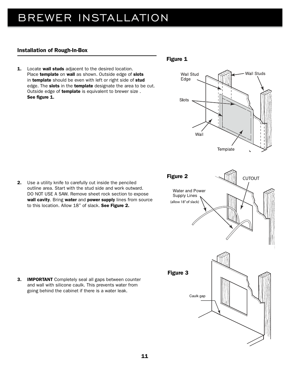 Brewer installation | Brew Express BE-110 INSTALLATION User Manual | Page 14 / 20