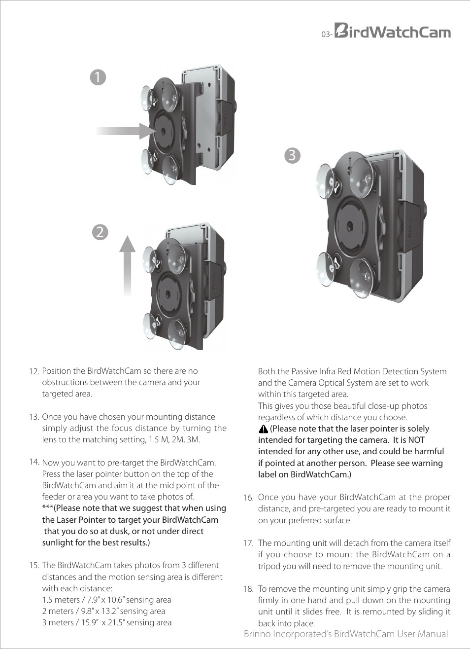 Brinno BWC User Manual | Page 5 / 8