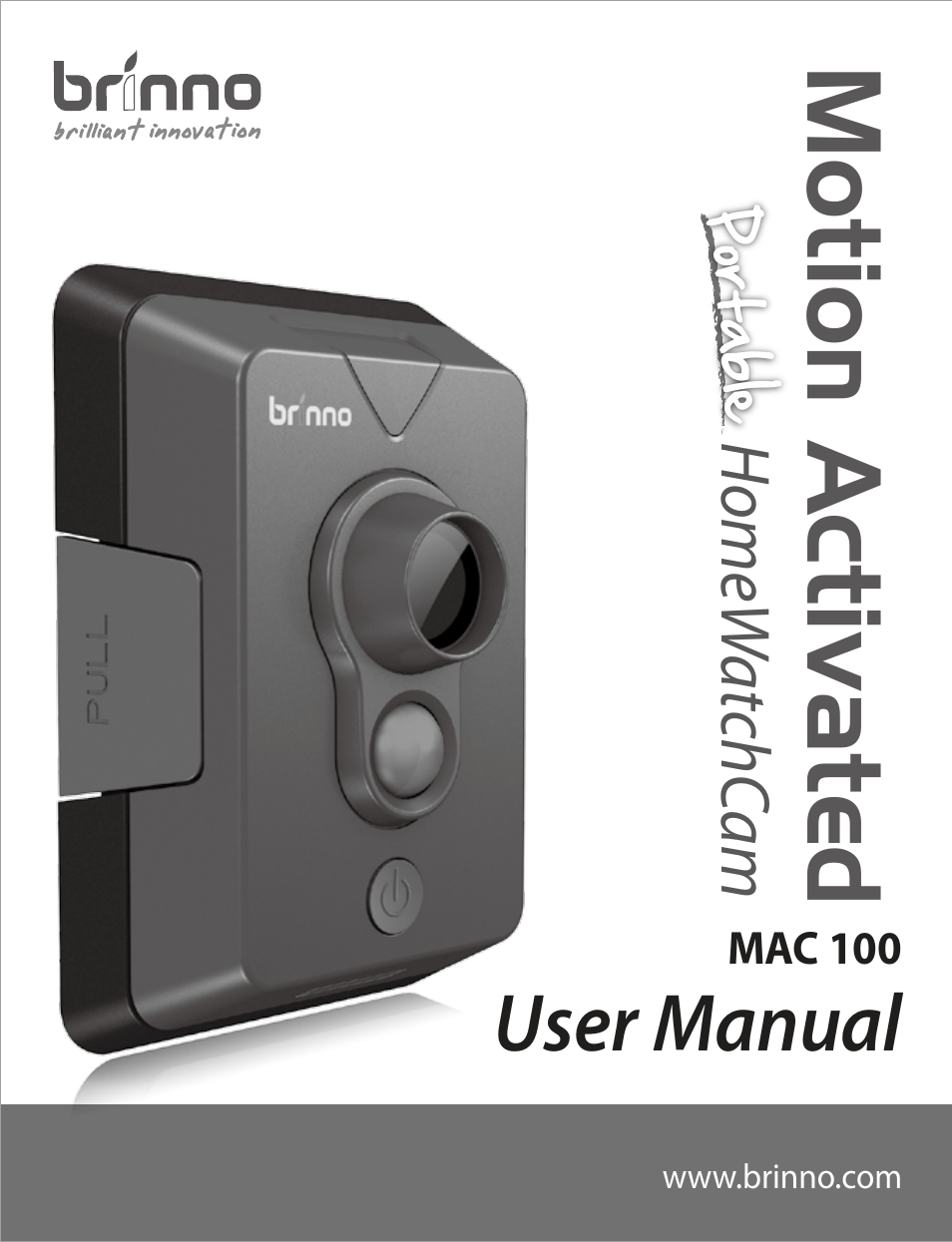 Brinno MAC100 User Manual | 16 pages
