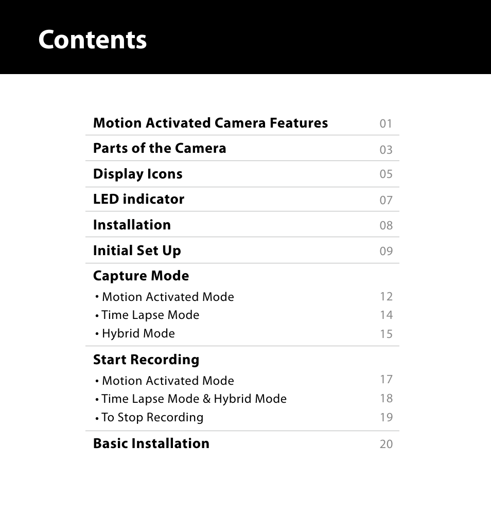 Brinno MAC200 User Manual | Page 6 / 52